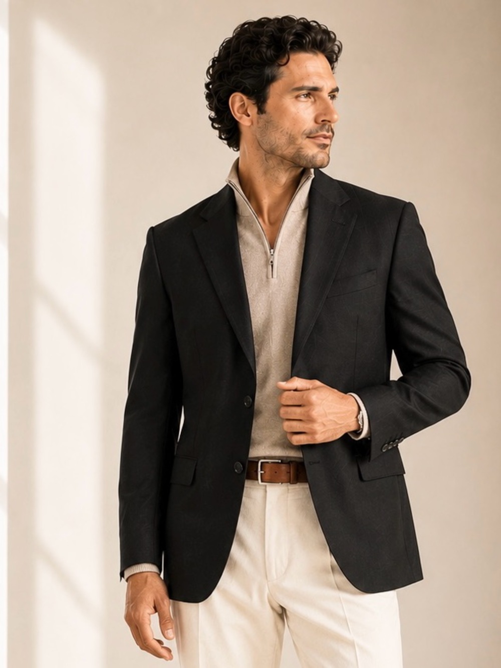 Hugo Boss Super 130s Wool Blazer Quiet Luxury Tailored Size 40L